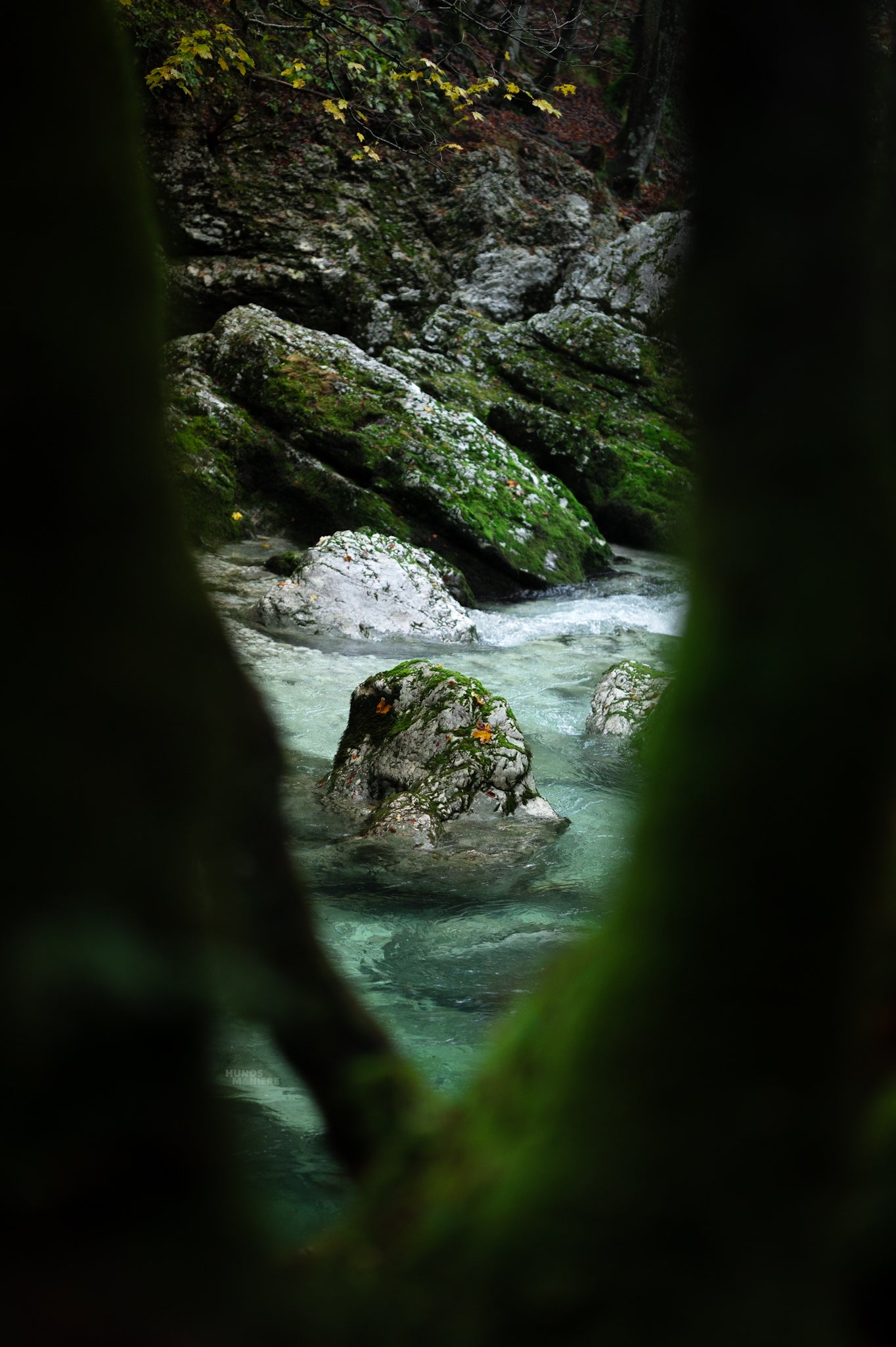 Wallpaper A glimpse of Soča