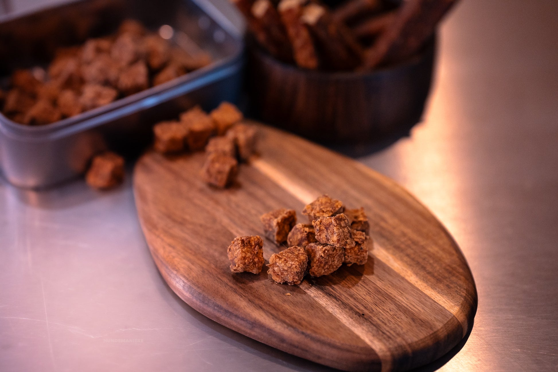 Cubes de viande Äntliisch