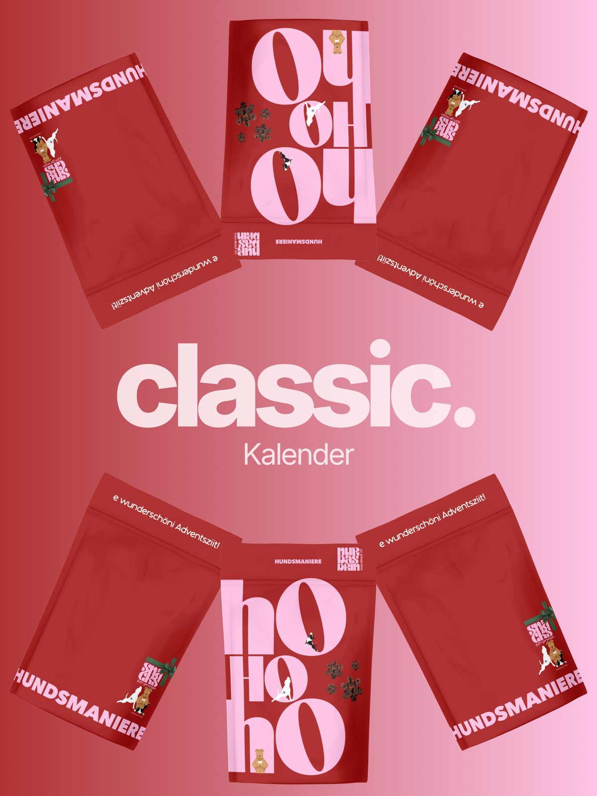 CLASSIC Adventskalender für Hunde - LIMITED 2026 ✨