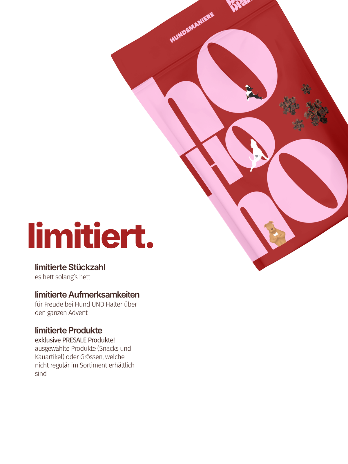 CLASSIC Adventskalender für Hunde - LIMITED 2026 ✨