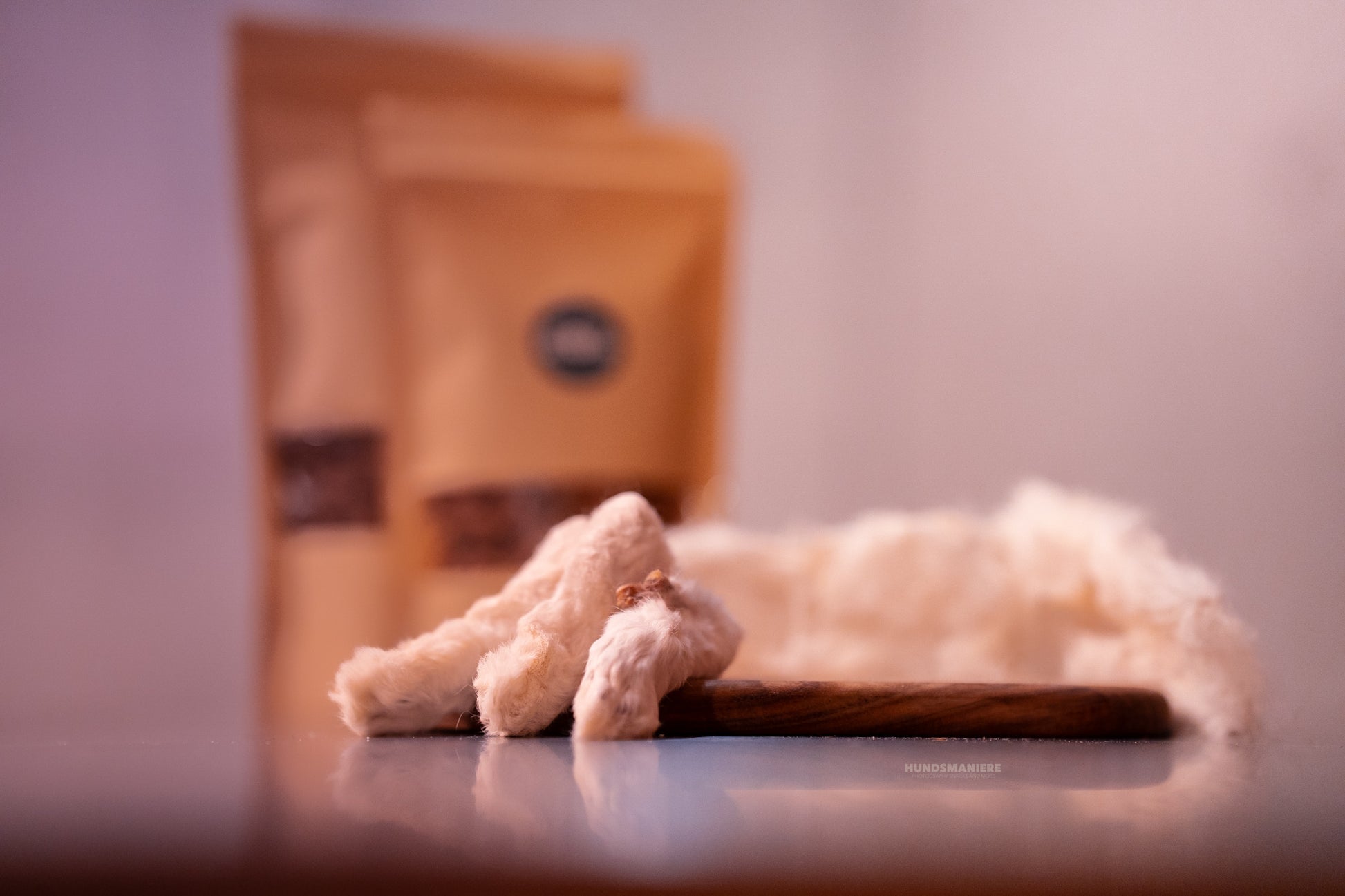 Pattes de lapin (avec fourrure)