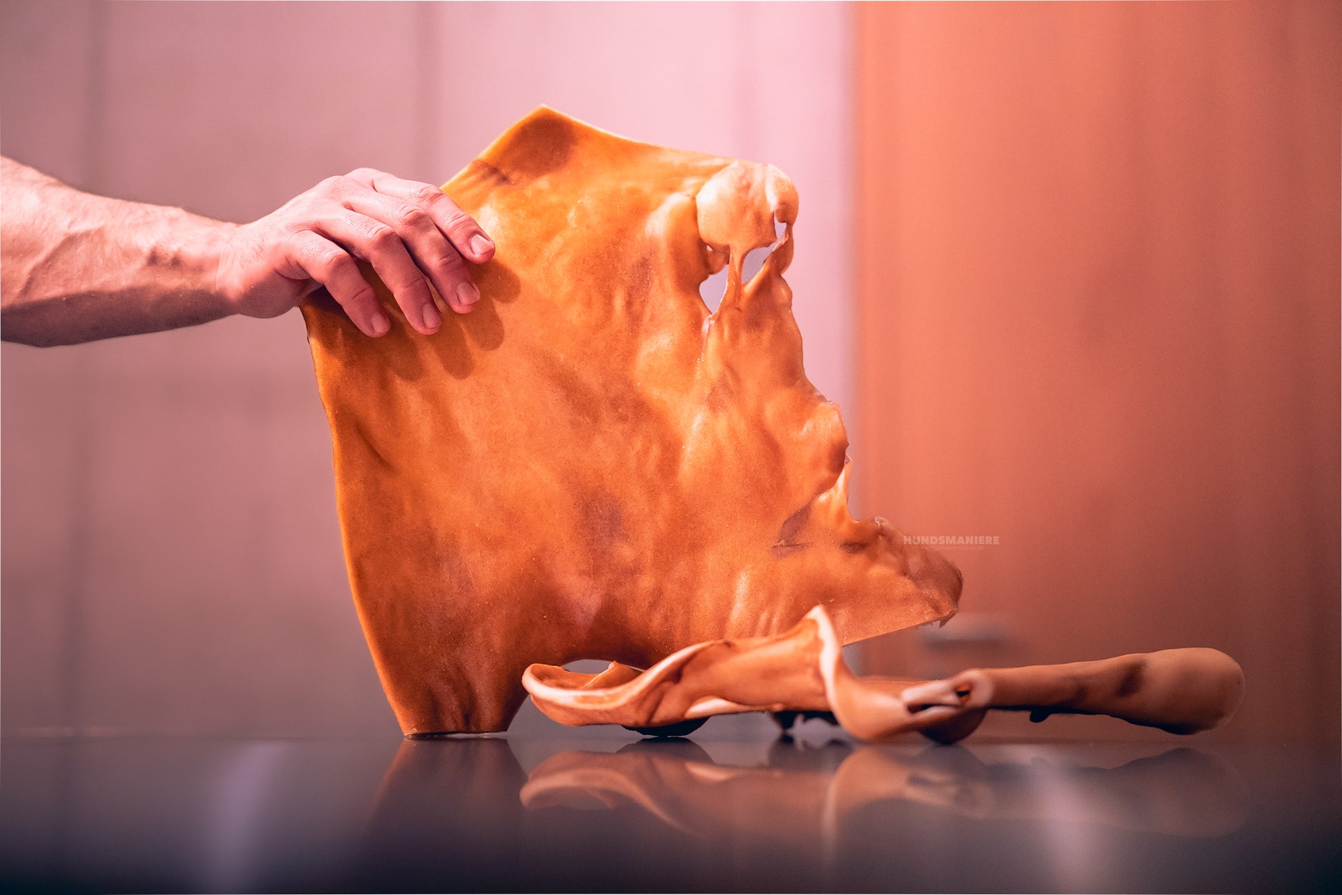 Rinderkopfhaut XL Platten