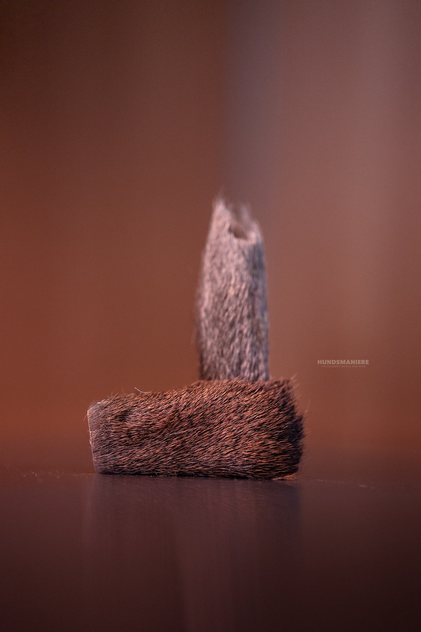 Peau de cerf (avec fourrure)