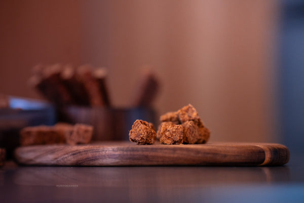 Cubes de viande d'agneau